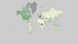 Mapa de países por gasto en turismo internacional Thumbnail