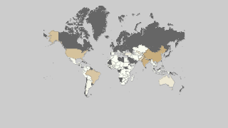 Mapa de países por producción de algodón Thumbnail