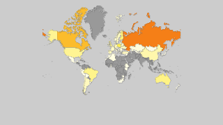 Mapa de países por producción de avena Thumbnail