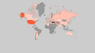Países por producción de cerezas Thumbnail