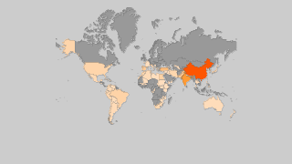 Países por producción de mandarina Thumbnail